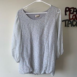 Giusy Silk Floral Top